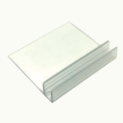 Clear PVC Angled Holder - 72mm