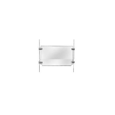 Clear Acrylic Display Pocket for Cable System, A5 Landscape