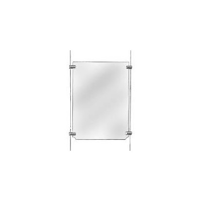 Clear Acrylic Display Pocket for Cable System, A2 Portrait