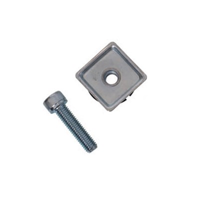 Metal Threaded End Cap with M10 Bolt