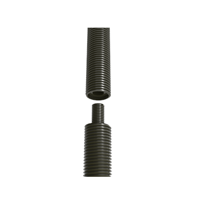Fortis System Threaded Upright - 2400 x 38.1mm 3 mm Thick