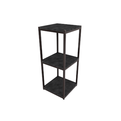 Fortis System Square 3 tier 1200mm high x 500mm sq.