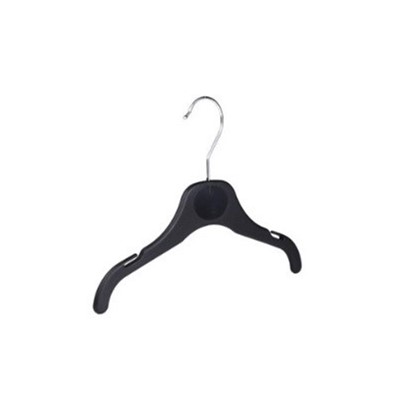 Black Plastic Childrenswear Hanger 260mm wide