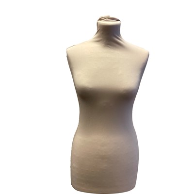 Replacement Cover for Female Display Bust, Beige