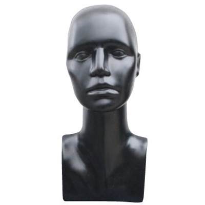 Black Female Display Head - 390mm high