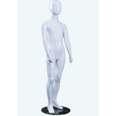 Child 9-10 Years Old Faceless Mannequin