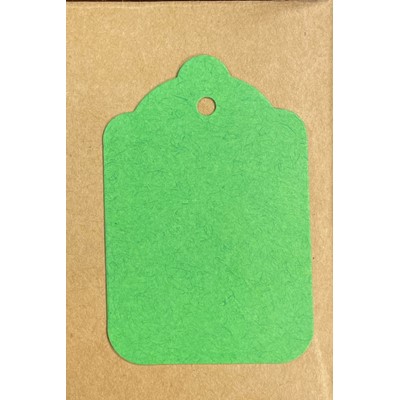 Green Unstrung Plain Ticket - Boxed in 1000's