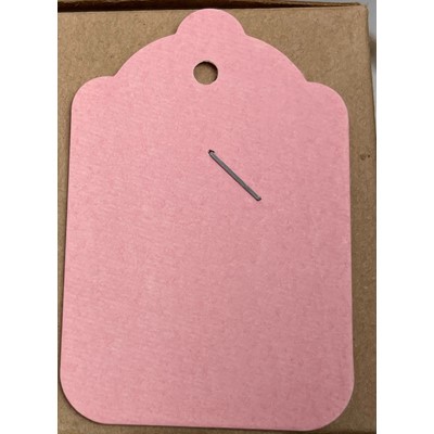 Pink Unstrung Plain Ticket - Boxed in 1000's