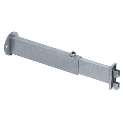 Quad Adjustable Wall Back Fix, 100mm to 150mm Silver Grey