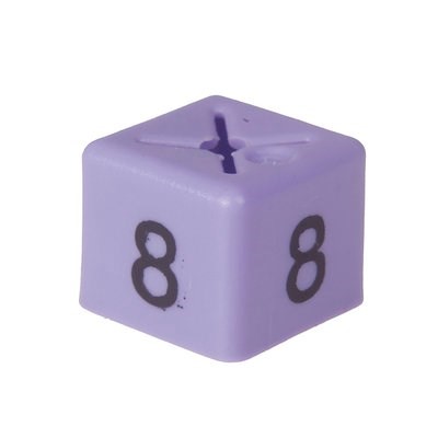 Size Cube 8 - Lilac, pack of 50