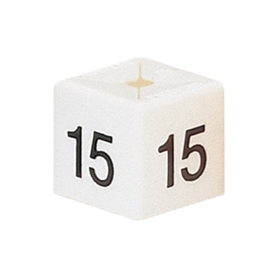 Size Cube 15 - White, pack of 50