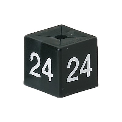 Size Cube 24 - Black, pack of 50