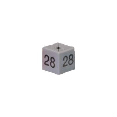 Size Cube 28 - Grey, pack of 50