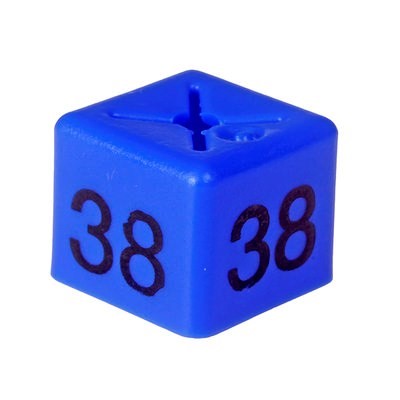 Size Cube 38 - Blue, pack of 50