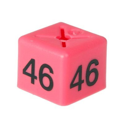 Size Cube 46 - Pink, pack of 50