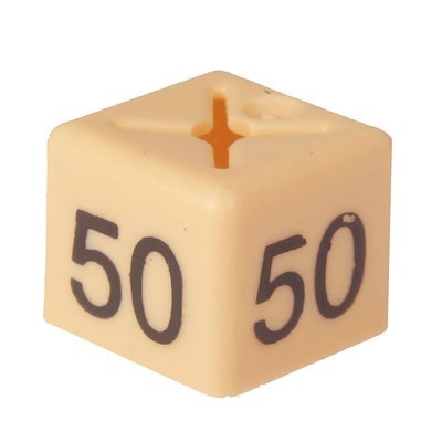 Size Cube 50 - Beige, pack of 50