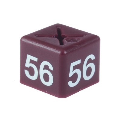 Size Cube 56 - Maroon, pack of 50