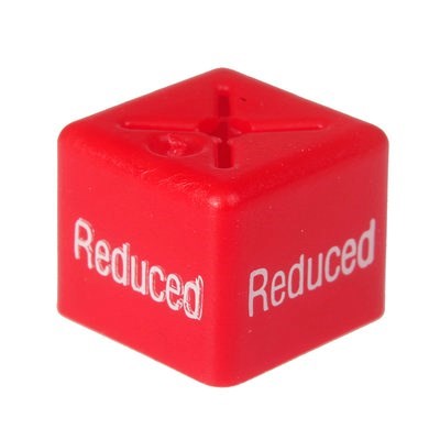Size Cube wording Reduced - Red
