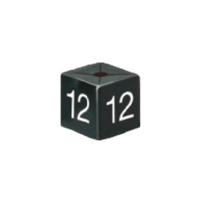 Size Cube 12 - Black, pack of 50