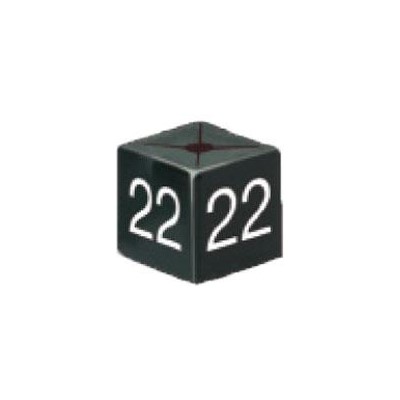Size Cube 22 - Black, pack of 50