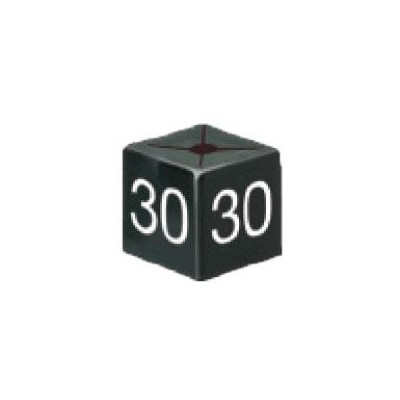 Size Cube 30 - Black, pack of 50