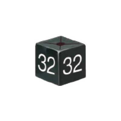 Size Cube 32 - Black, pack of 50
