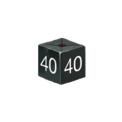Size Cube 40 - Black, pack of 50