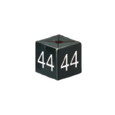 Size Cube 44 - Black, pack of 50