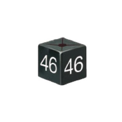 Size Cube 46 - Black, pack of 50