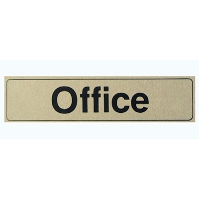 Metal Sign - Office - 200mm x 50mm