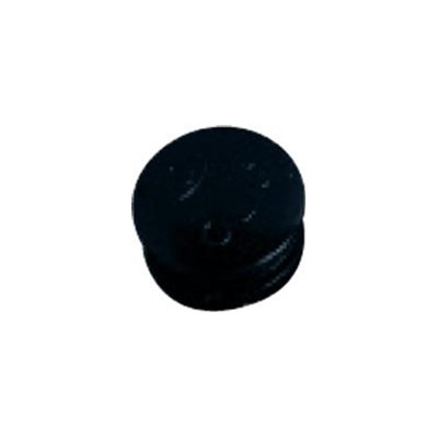 Plastic End Cap for 32mm Diameter Tube, Black