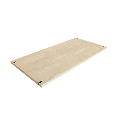  Wood Shelf Maple Effect 553mm x 220mm