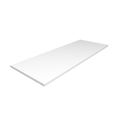 White Effect Wood Shelf 990 x380mm