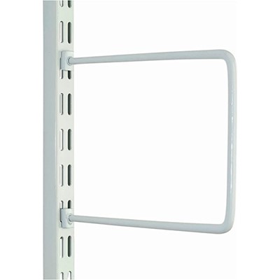 Integra Book Supports, 150mm, White finish, 1 pair